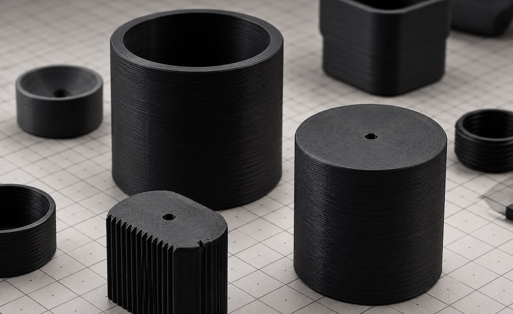 Physical product mock-up components